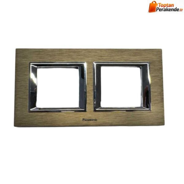 Viko Panasonic Thea Ultima Eloxal Bronz 2x2 Çerçeve